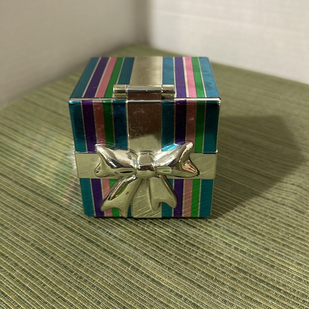 American Girl Bitty Baby Toy 1999-2001 Holiday Silver Striped Pop Up Kitten gift - Picture 6 of 9
